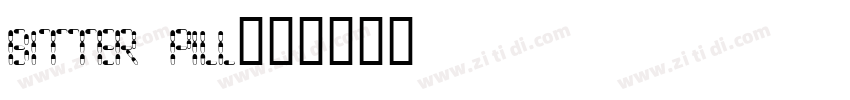 bitter pill字体字体转换